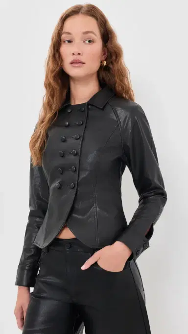 LIONESS Form Faux Leather Jacket | Thumbnail 2 LIONESS Form Faux Leather Jacket | Thumbnail 2