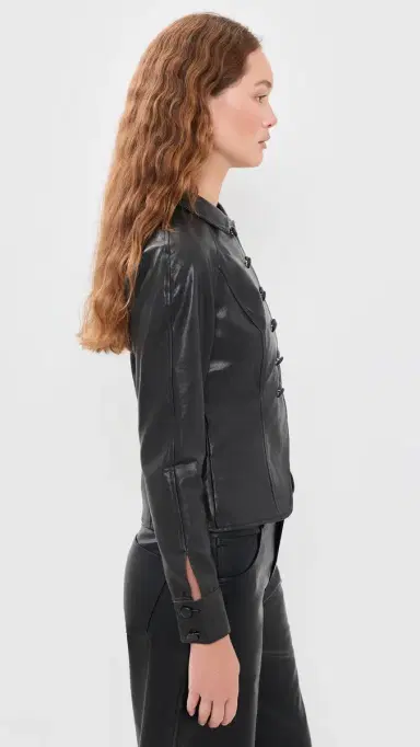 LIONESS Form Faux Leather Jacket | Thumbnail 4 LIONESS Form Faux Leather Jacket | Thumbnail 4