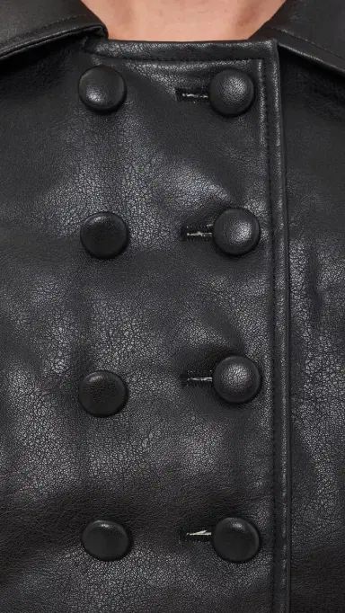 LIONESS Form Faux Leather Jacket | Thumbnail 6 LIONESS Form Faux Leather Jacket | Thumbnail 6