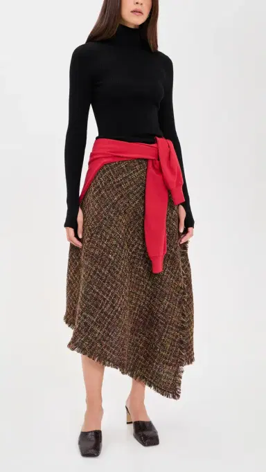 Proenza Schouler White Label Layne Tweed Skirt | Thumbnail 5 Proenza Schouler White Label Layne Tweed Skirt | Thumbnail 5