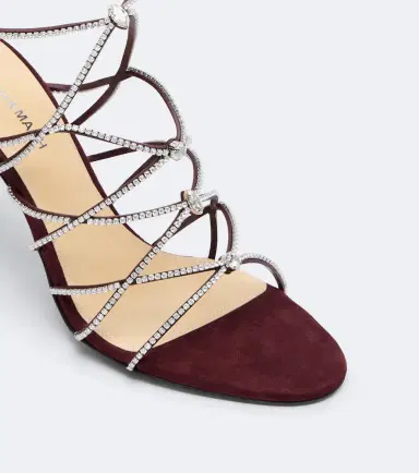 Mach & Mach Daisy embellished suede sandals | Thumbnail 2 Mach & Mach Daisy embellished suede sandals | Thumbnail 2