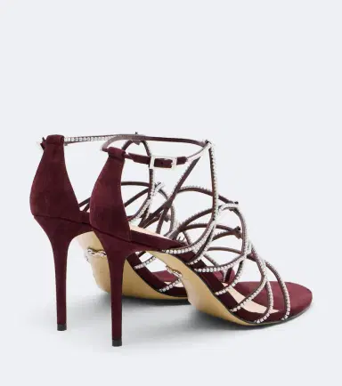 Mach & Mach Daisy embellished suede sandals | Thumbnail 3 Mach & Mach Daisy embellished suede sandals | Thumbnail 3