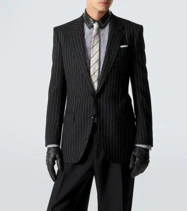 Tom Ford Striped wool twill blazer | Thumbnail 6 Tom Ford Striped wool twill blazer | Thumbnail 6