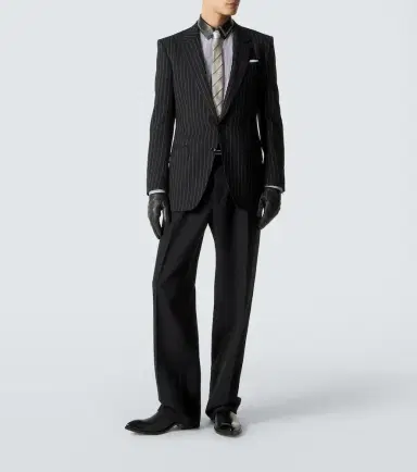 Tom Ford Striped wool twill blazer | Thumbnail 7 Tom Ford Striped wool twill blazer | Thumbnail 7