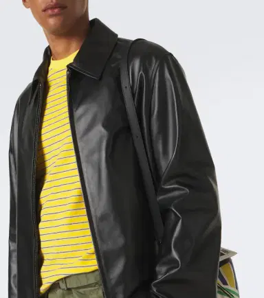 Loewe Striped cotton-blend terry T-shirt | Thumbnail 2 Loewe Striped cotton-blend terry T-shirt | Thumbnail 2