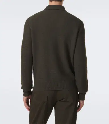 Zegna Cashmere polo sweater | Thumbnail 4 Zegna Cashmere polo sweater | Thumbnail 4