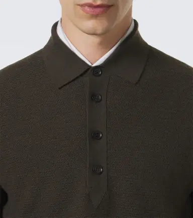 Zegna Cashmere polo sweater | Thumbnail 5 Zegna Cashmere polo sweater | Thumbnail 5