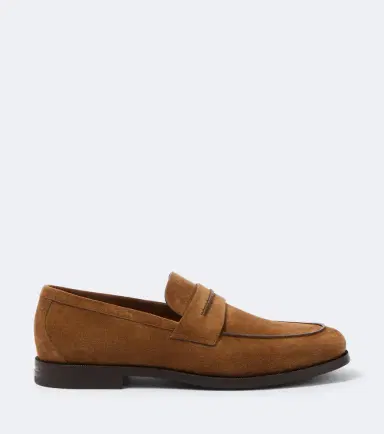 Zegna Suede penny loafers | Thumbnail 5 Zegna Suede penny loafers | Thumbnail 5