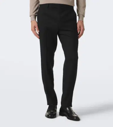Zegna Wool slim pants | Thumbnail 3 Zegna Wool slim pants | Thumbnail 3