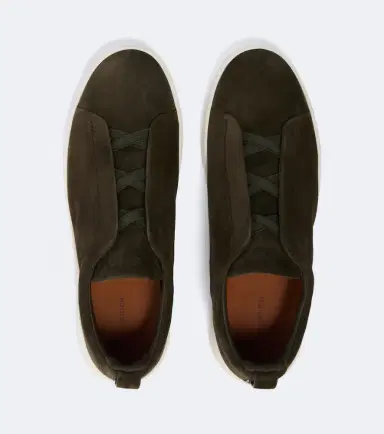 Zegna Triple Stitch suede sneakers | Thumbnail 4 Zegna Triple Stitch suede sneakers | Thumbnail 4