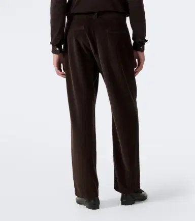 The Row Tuxo pleated cotton corduroy wide-leg pants | Thumbnail 2 The Row Tuxo pleated cotton corduroy wide-leg pants | Thumbnail 2