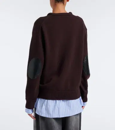 Acne Studios Layered wool sweater | Thumbnail 2 Acne Studios Layered wool sweater | Thumbnail 2
