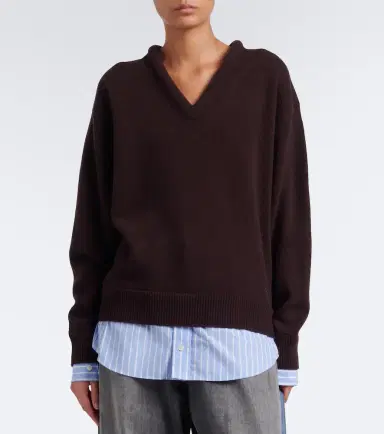 Acne Studios Layered wool sweater | Thumbnail 3 Acne Studios Layered wool sweater | Thumbnail 3