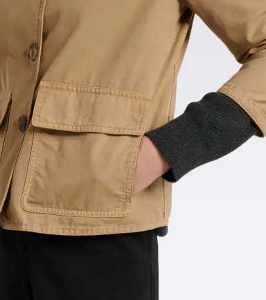 The Row Benka corduroy-trimmed cotton jacket | Thumbnail 6 The Row Benka corduroy-trimmed cotton jacket | Thumbnail 6