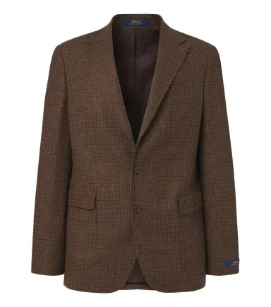 Polo Ralph Lauren Checked wool-blend blazer | Thumbnail 1 Polo Ralph Lauren Checked wool-blend blazer | Thumbnail 1