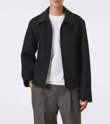 Bottega Veneta Intrecciato wool felt jacket | Thumbnail 3 Bottega Veneta Intrecciato wool felt jacket | Thumbnail 3