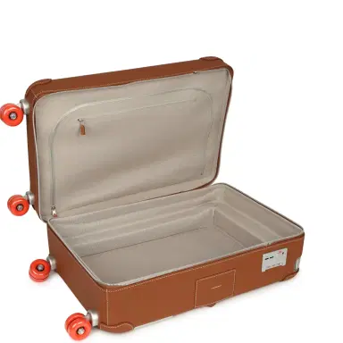 HERMÈS Hermes R.M.S. Cabine 55 Rolling Suitcase "Pacific H" Plume H Multicolor Canvas, Fauve Régate Palladium Hardware | Thumbnail 13 HERMÈS Hermes R.M.S. Cabine 55 Rolling Suitcase "Pacific H" Plume H Multicolor Canvas, Fauve Régate Palladium Hardware | Thumbnail 13