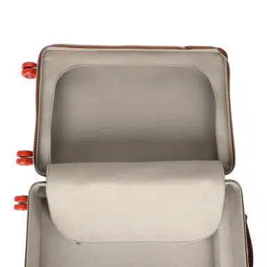 HERMÈS Hermes R.M.S. Cabine 55 Rolling Suitcase "Pacific H" Plume H Multicolor Canvas, Fauve Régate Palladium Hardware | Thumbnail 16 HERMÈS Hermes R.M.S. Cabine 55 Rolling Suitcase "Pacific H" Plume H Multicolor Canvas, Fauve Régate Palladium Hardware | Thumbnail 16