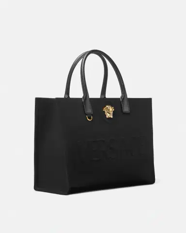 Versace La Medusa Large Canvas Tote | Thumbnail 2 Versace La Medusa Large Canvas Tote | Thumbnail 2
