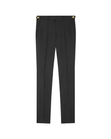 Versace Wool Tapered Formal Pants | Thumbnail 1 Versace Wool Tapered Formal Pants | Thumbnail 1