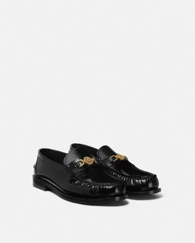 Versace Medusa '95 Leather Loafers | Thumbnail 2 Versace Medusa '95 Leather Loafers | Thumbnail 2