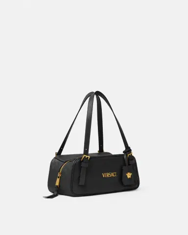 Versace Versace Tag Nappa Bowling Bag | Thumbnail 2 Versace Versace Tag Nappa Bowling Bag | Thumbnail 2