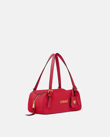 Versace Versace Tag Nappa Bowling Bag | Thumbnail 2 Versace Versace Tag Nappa Bowling Bag | Thumbnail 2