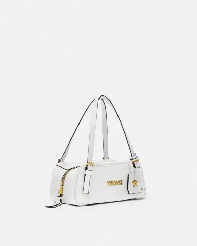 Versace Versace Tag Nappa Bowling Bag | Thumbnail 2 Versace Versace Tag Nappa Bowling Bag | Thumbnail 2