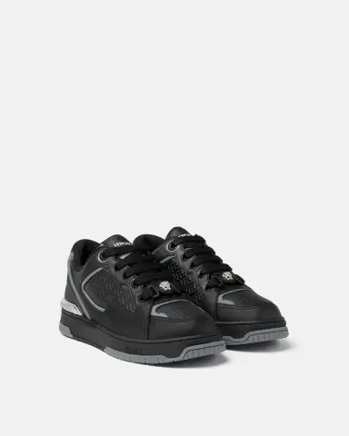 Versace Biggie Basket Leather Sneakers | Thumbnail 2 Versace Biggie Basket Leather Sneakers | Thumbnail 2