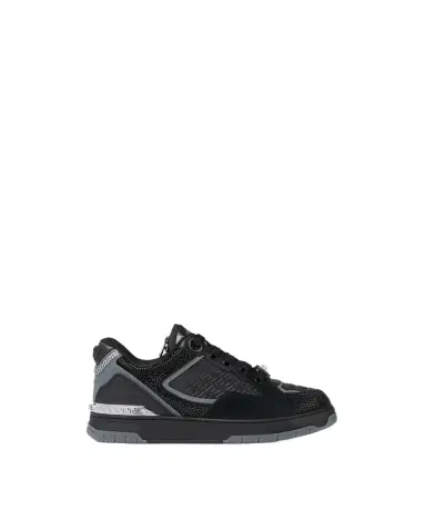 Versace Biggie Basket Embellished Leather Sneakers | Thumbnail 1 Versace Biggie Basket Embellished Leather Sneakers | Thumbnail 1