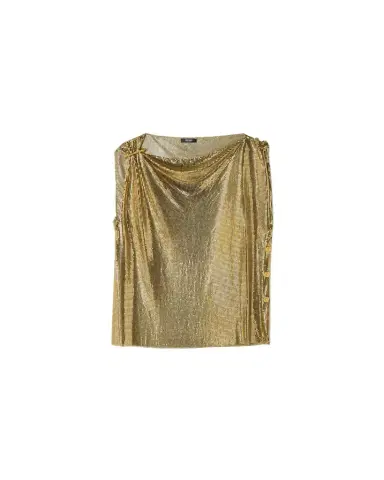 Versace Metal Mesh Top | Thumbnail 1 Versace Metal Mesh Top | Thumbnail 1