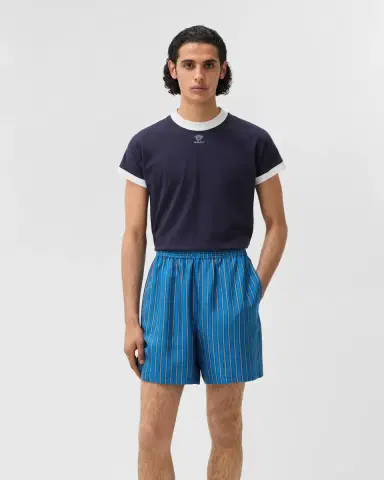 Versace Printed Silk Twill Shorts | Thumbnail 2 Versace Printed Silk Twill Shorts | Thumbnail 2
