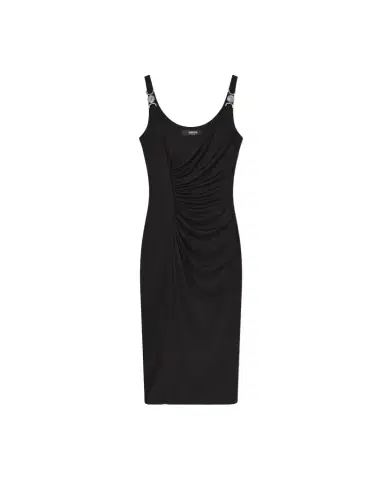 Versace Stretch Crêpe Jersey Midi Dress | Thumbnail 1 Versace Stretch Crêpe Jersey Midi Dress | Thumbnail 1