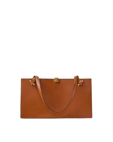 Versace Severine Leather Tote | Thumbnail 1 Versace Severine Leather Tote | Thumbnail 1