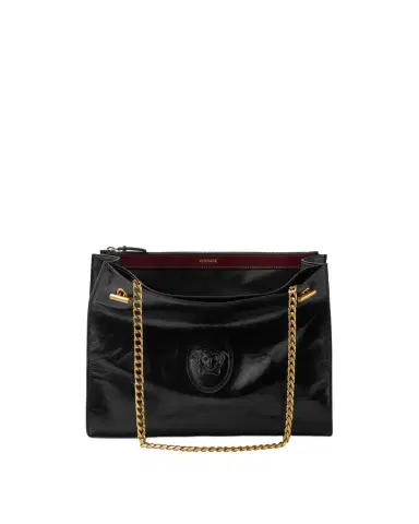 Versace Cabine Leather Shoulder Bag | Thumbnail 1 Versace Cabine Leather Shoulder Bag | Thumbnail 1