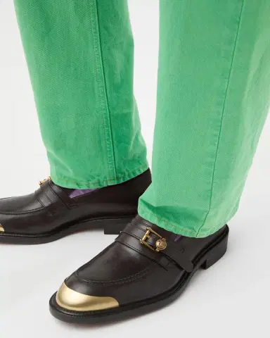 Versace Primo Leather Loafers | Thumbnail 2 Versace Primo Leather Loafers | Thumbnail 2