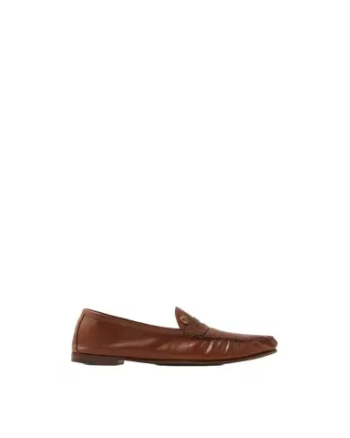 Versace Guanto Leather Loafers | Thumbnail 1 Versace Guanto Leather Loafers | Thumbnail 1
