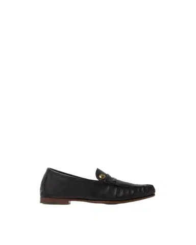 Versace Guanto Leather Loafers | Thumbnail 1 Versace Guanto Leather Loafers | Thumbnail 1
