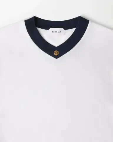 Versace Stretch Cotton-Jersey T-Shirt | Thumbnail 2 Versace Stretch Cotton-Jersey T-Shirt | Thumbnail 2