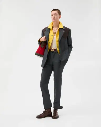Versace Wool-Mohair Formal Pants | Thumbnail 2 Versace Wool-Mohair Formal Pants | Thumbnail 2