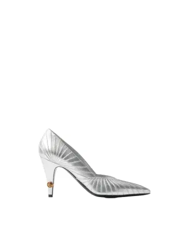 Versace Gianni Metallic Nappa Pumps 90 mm | Thumbnail 1 Versace Gianni Metallic Nappa Pumps 90 mm | Thumbnail 1