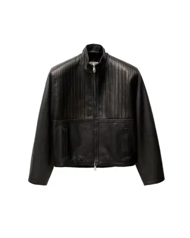 Versace Leather Blouson | Thumbnail 1 Versace Leather Blouson | Thumbnail 1