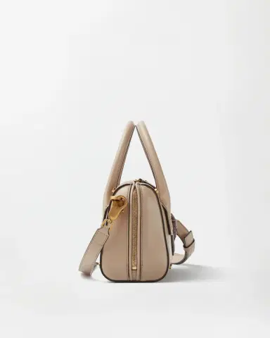 Versace Roomy Small Leather Boston Bag | Thumbnail 2 Versace Roomy Small Leather Boston Bag | Thumbnail 2