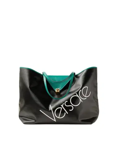 Versace Severine Large Coated Canvas Tote | Thumbnail 1 Versace Severine Large Coated Canvas Tote | Thumbnail 1
