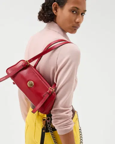 Versace Emblème Nappa Bowling Bag | Thumbnail 2 Versace Emblème Nappa Bowling Bag | Thumbnail 2