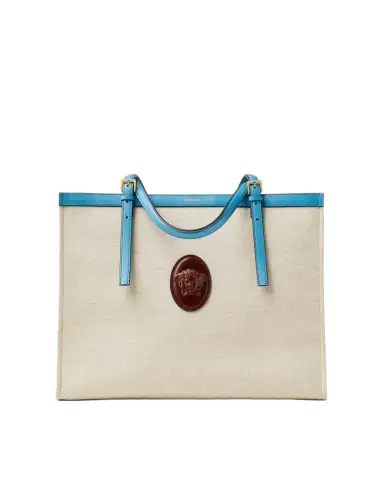 Versace Rivière Large Canvas Tote | Thumbnail 1 Versace Rivière Large Canvas Tote | Thumbnail 1