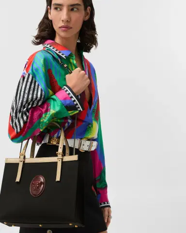 Versace Rivière Canvas Tote | Thumbnail 2 Versace Rivière Canvas Tote | Thumbnail 2
