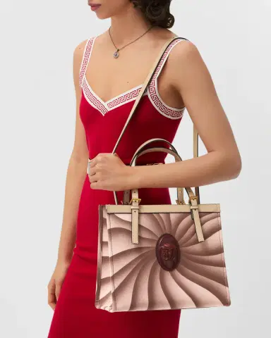 Versace Rivière Printed Canvas Tote | Thumbnail 2 Versace Rivière Printed Canvas Tote | Thumbnail 2