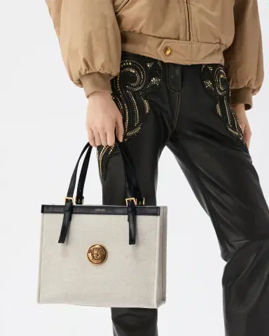 Versace Rivière Canvas Tote | Thumbnail 2 Versace Rivière Canvas Tote | Thumbnail 2