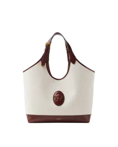 Versace Rivière Large Canvas Tote | Thumbnail 1 Versace Rivière Large Canvas Tote | Thumbnail 1